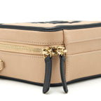 CHANEL MINI VANITY FILIGREE CAVIAR BEIGE / BLACK LGHW