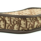 DIOR DIORQUAKE POUCH BROWN OBLIQUE CANVAS GHW