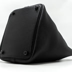Hermes Picotin 18 Clemence Black With Black Hardware