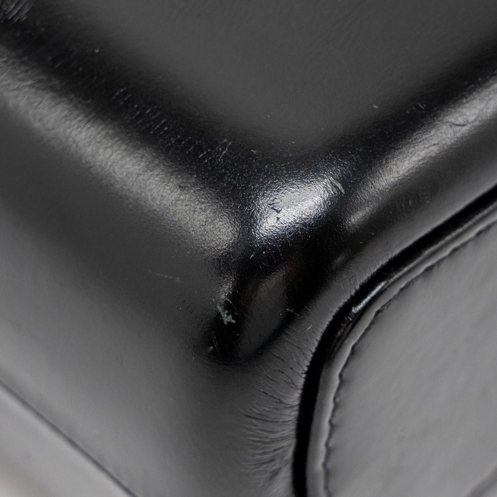 CHANEL GABRIELLE HOBO BAG SHINY CALFSKIN BLACK MULTICOLOUR HARDWARE