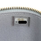 CHANEL 21A TOP HANDLE MINI VANITY WITH CHAIN LAMBSKIN LIGHT GREY GHW