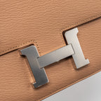 Hermes Mini Constance Chevre Mysore 2J Quebracho SHW