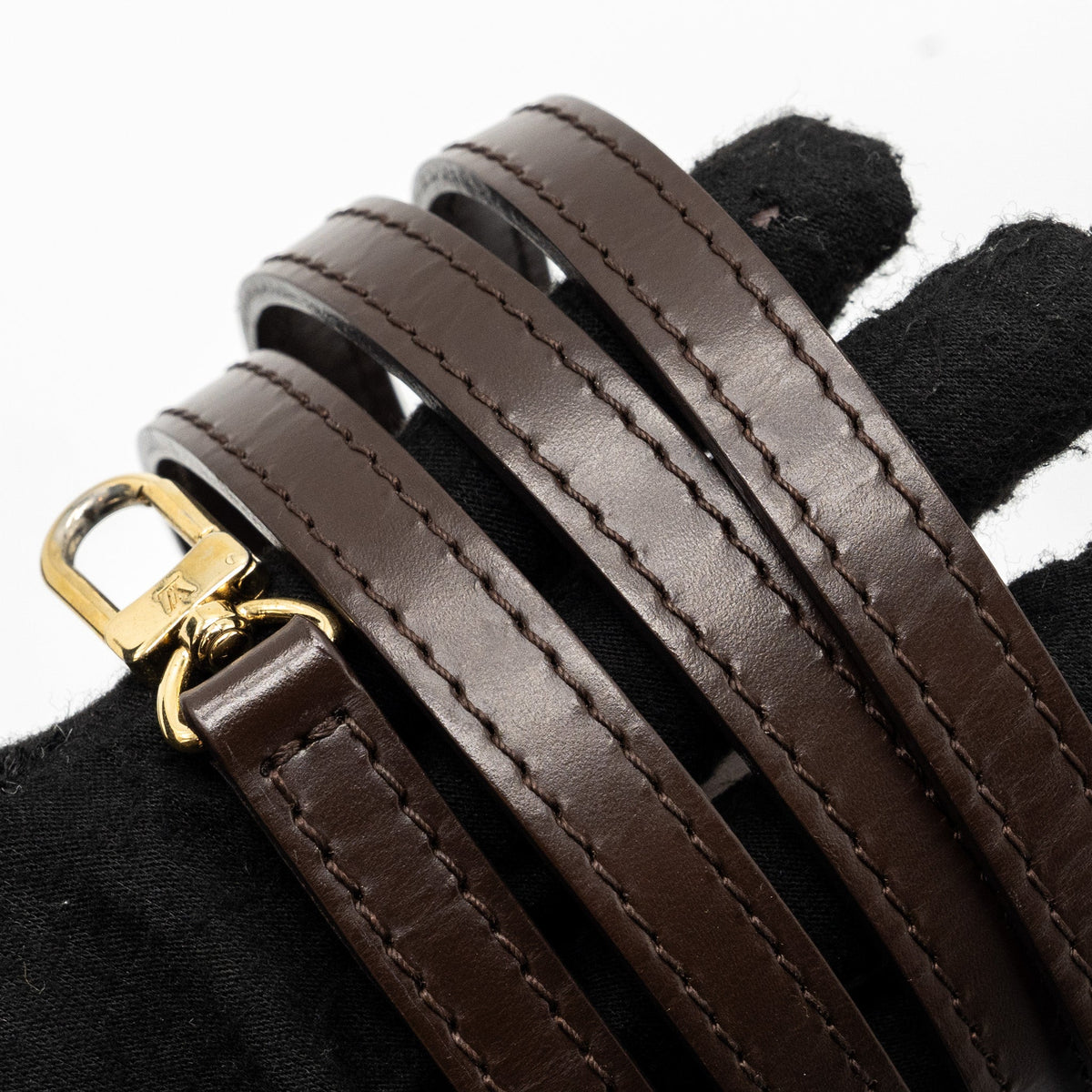 LOUIS VUITTON EVA POCHETTE DAMIER EBENE GHW