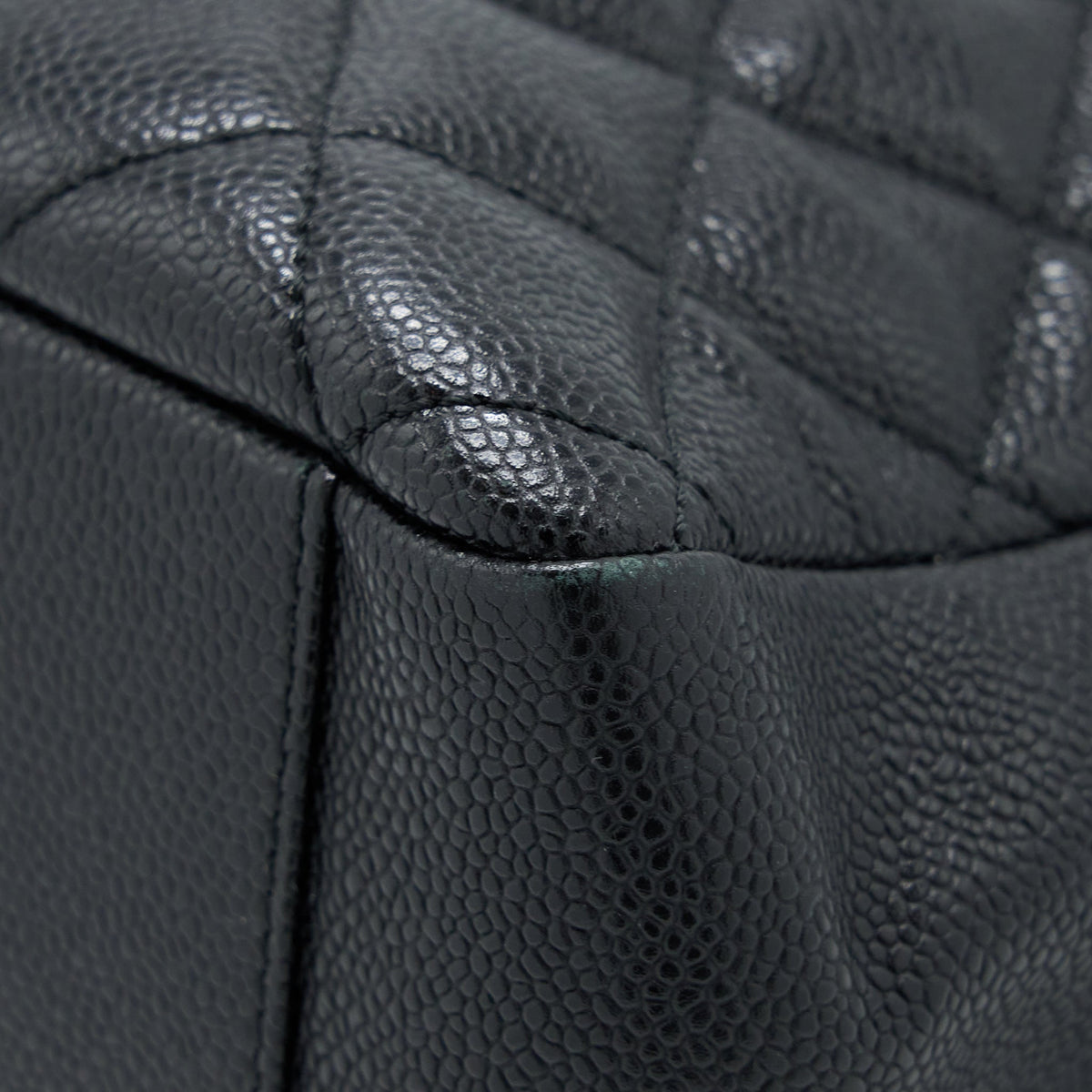 CHANEL GRAND SHOPPING TOTE / GST CAVIAR BLACK GHW