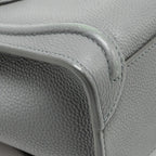 Celine Nano Luggage Bag Calfskin Grey GHW