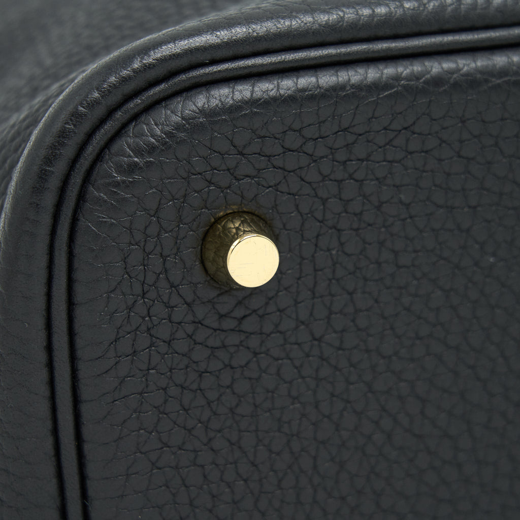 Hermes picotin 22 Lock Bag Black GHW