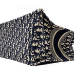 DIOR MEDIUM BOOK TOTE BLUE OBLIQUE EMBOIDERY
