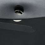 HERMES HERBAG 31 WITH BERLINE CANVAS AND HUNTER IN BLACK