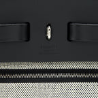HERMES HERBAG 31 WITH BERLINE CANVAS AND HUNTER IN BLACK