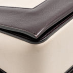 Celine Medium Frame Bag Calfskin Violet/Beige GHW