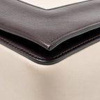 Celine Medium Frame Bag Calfskin Violet/Beige GHW
