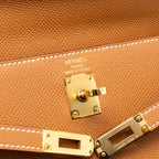 Hermes Kelly 25 Epsom Gold GHW