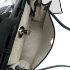 HERMES HERBAG 31 WITH BERLINE CANVAS AND HUNTER IN BLACK