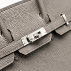 Hermes Birkin 25 Togo Gris Etain SHW