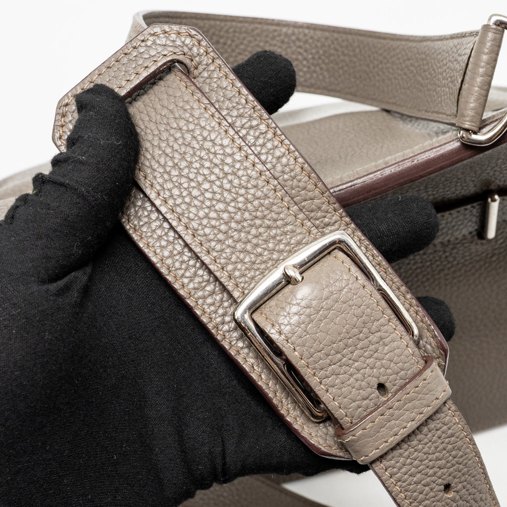 Hermes Jypsiere 34 clemence gris etain SHW