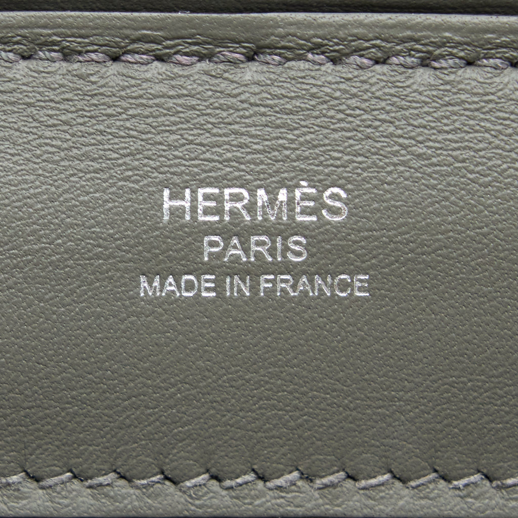 Hermes Mini 24/24 2424-21 Evercolor Gris Meyer SHW
