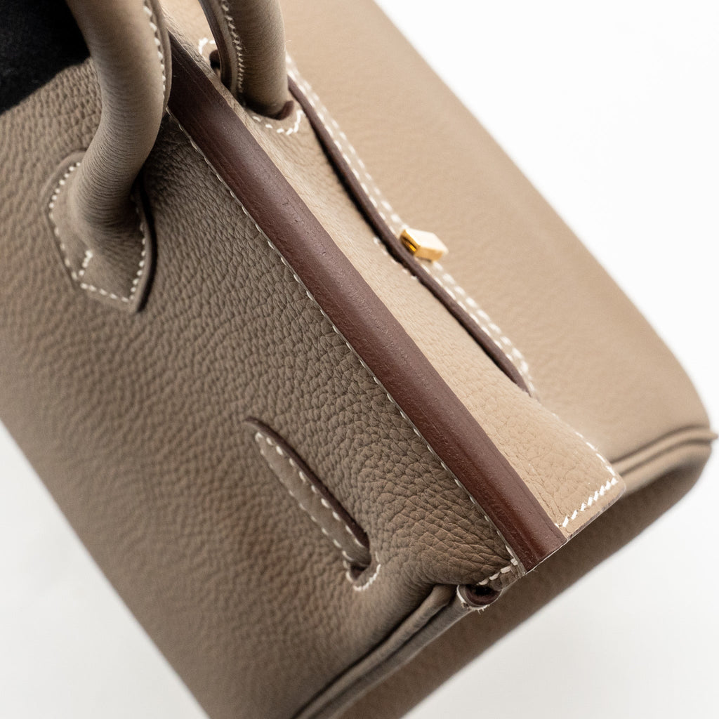 Hermes Birkin 25 Togo Etoupe GHW