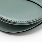 DIOR MEDIUM SADDLE BAG CALFSKIN DARK GREEN GHW