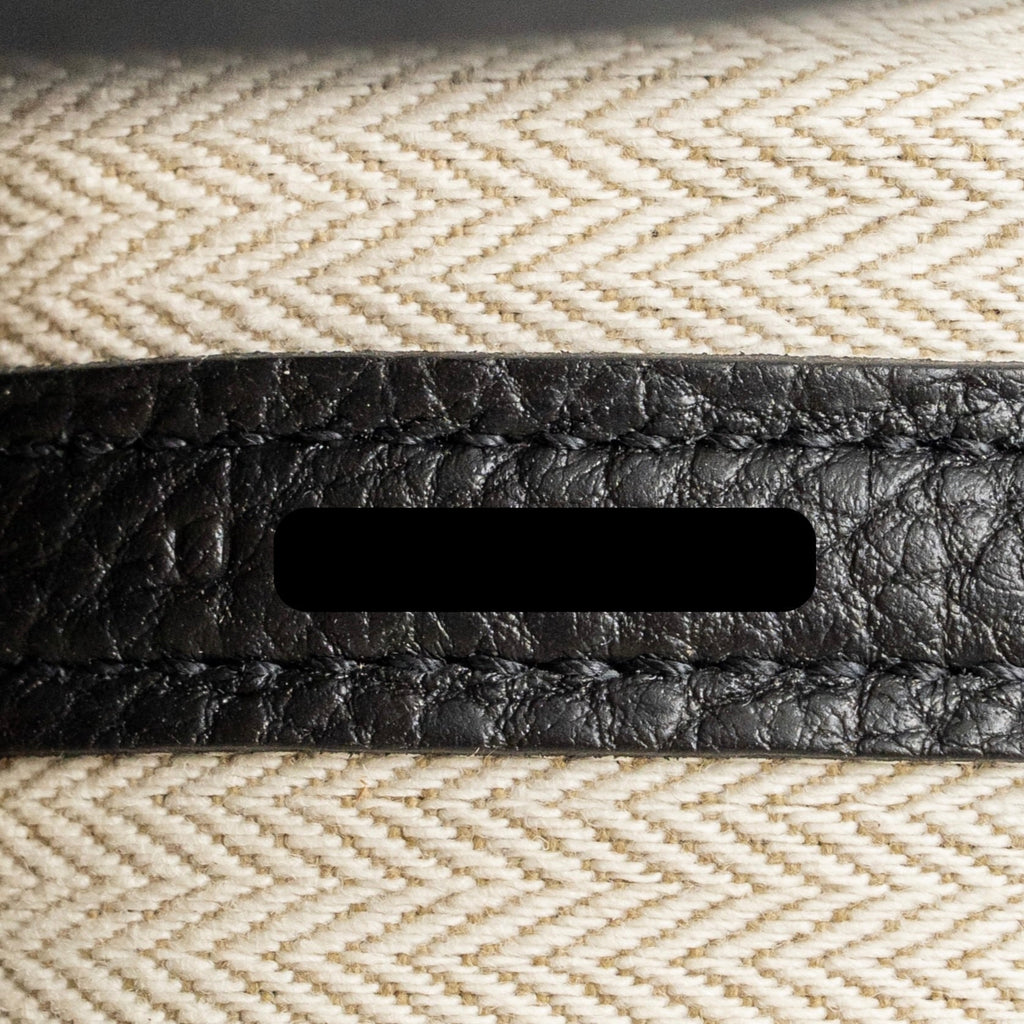 HERMES GARDEN PARTY 30 NEGONDA BLACK SHW