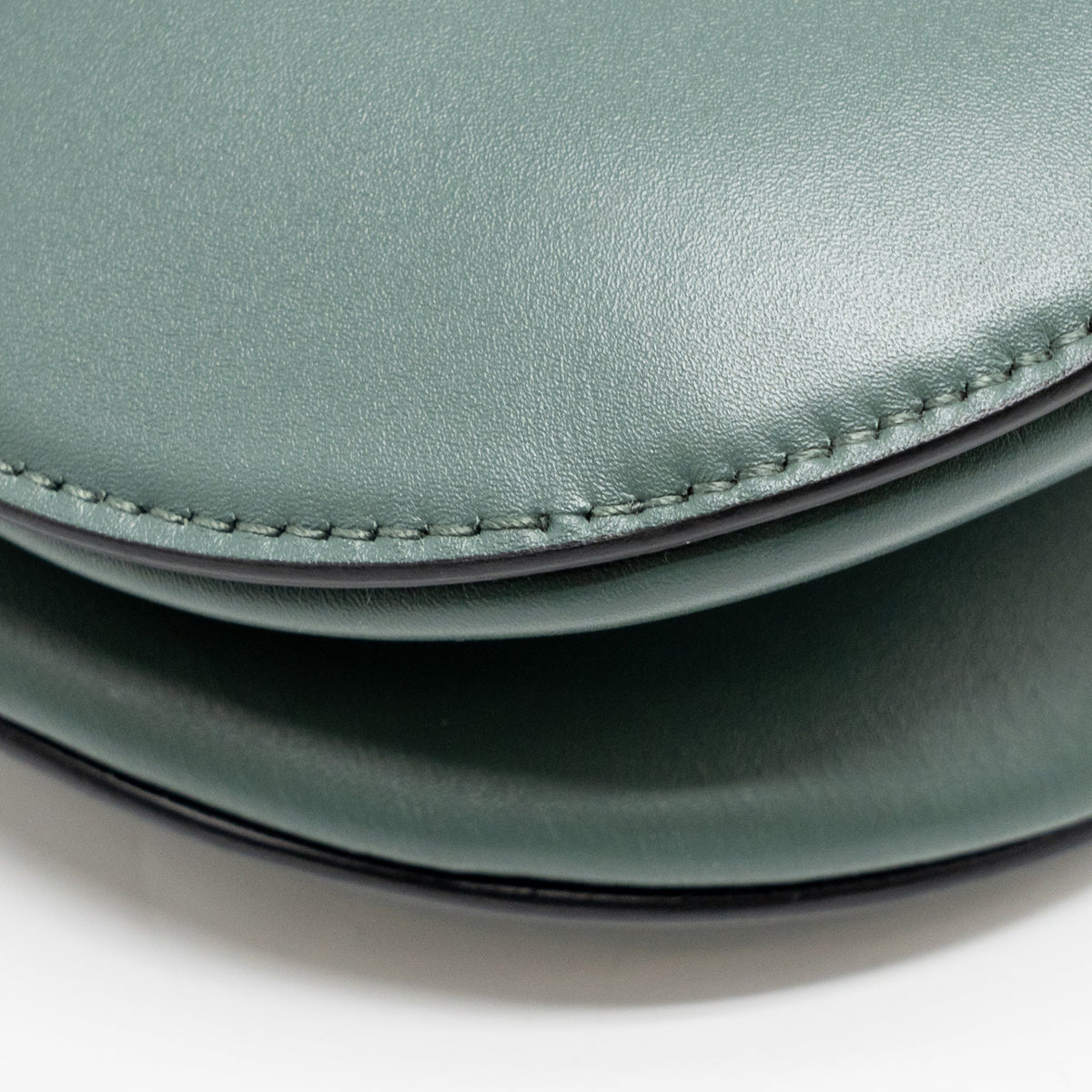 DIOR MEDIUM SADDLE BAG CALFSKIN DARK GREEN GHW