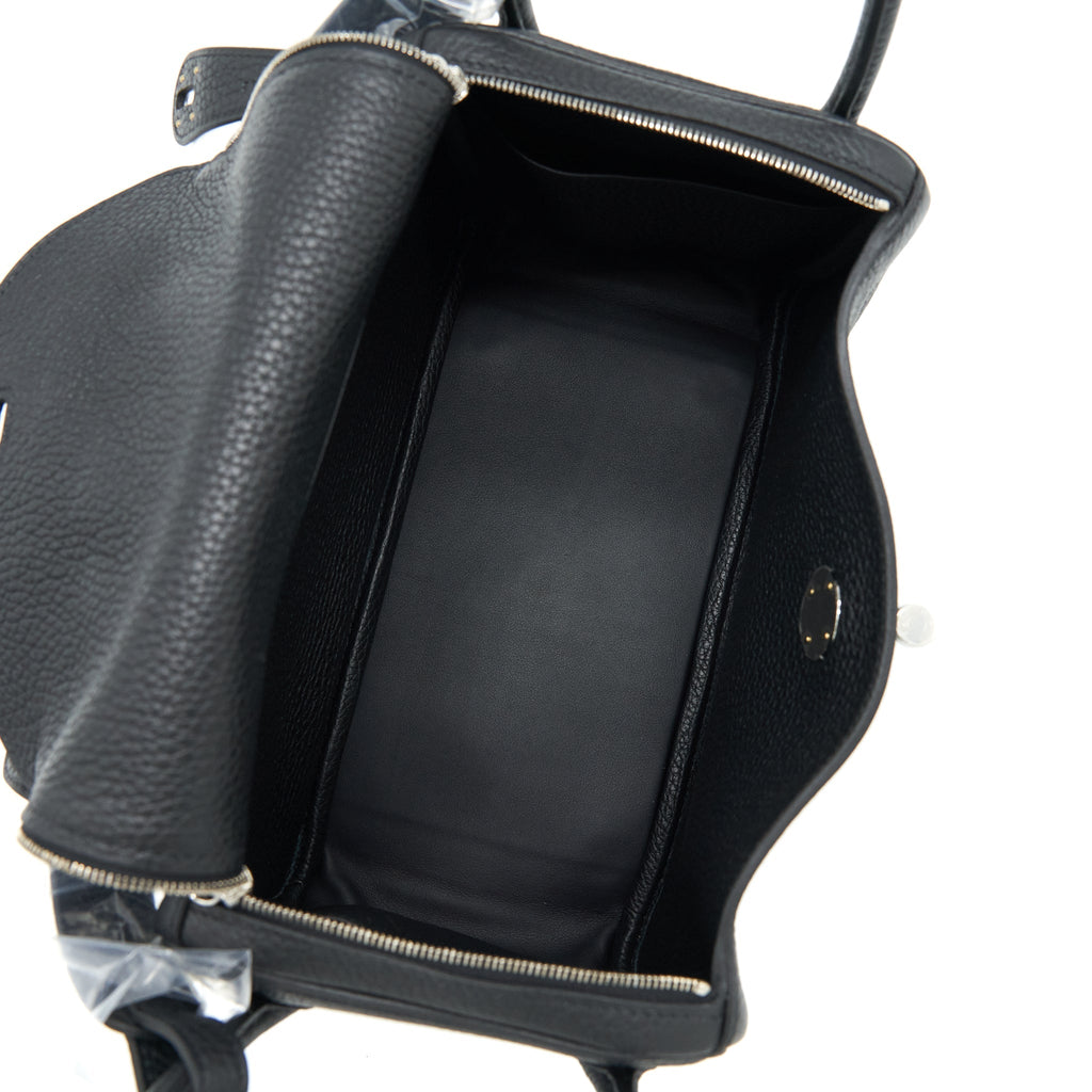 Hermes Lindy 26 Clemence Black SHW