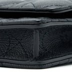 DIOR CARO POUCH CANNAGE CALFSKIN BLACK GHW