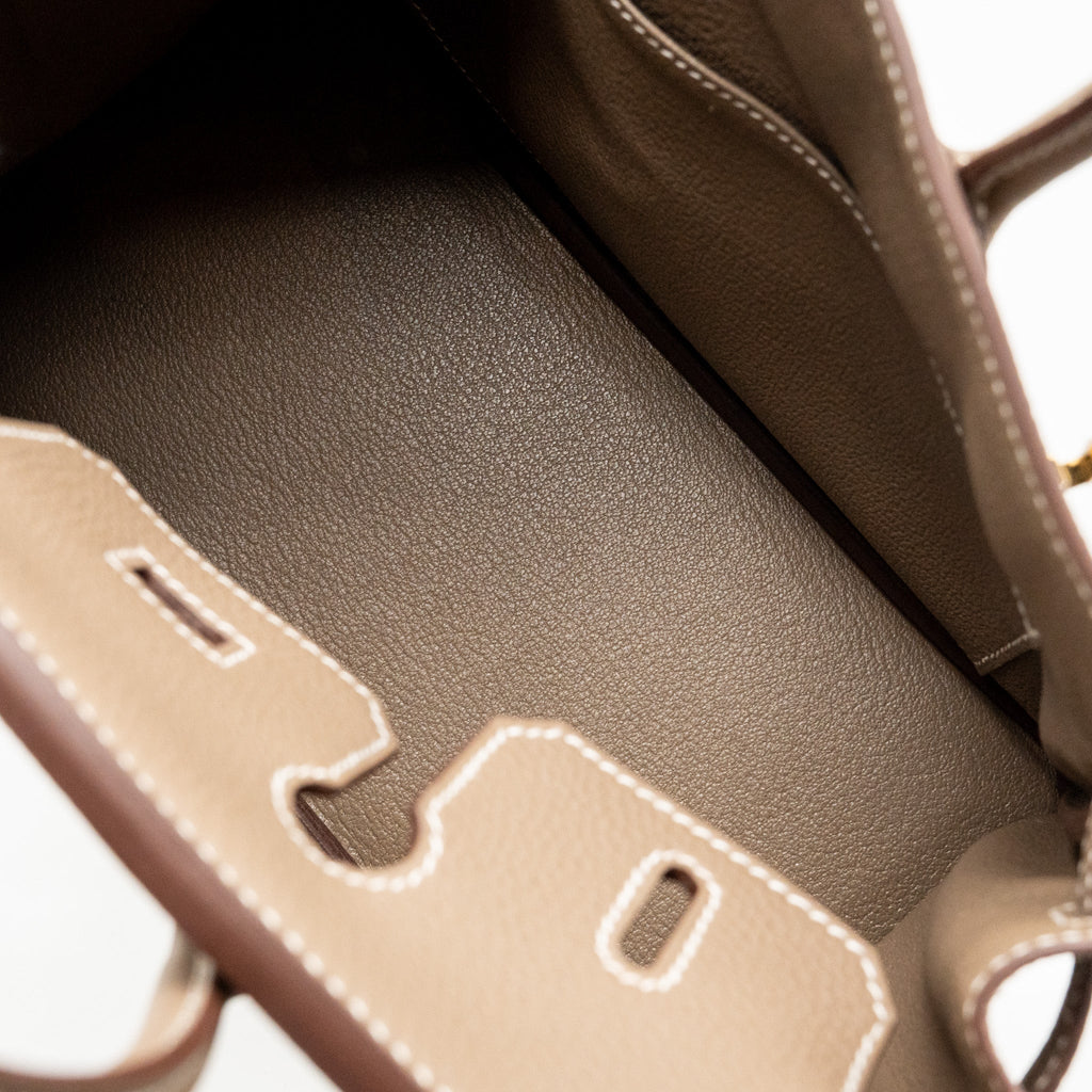 Hermes Birkin 25 Togo Etoupe GHW