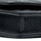 DIOR CARO POUCH CANNAGE CALFSKIN BLACK GHW