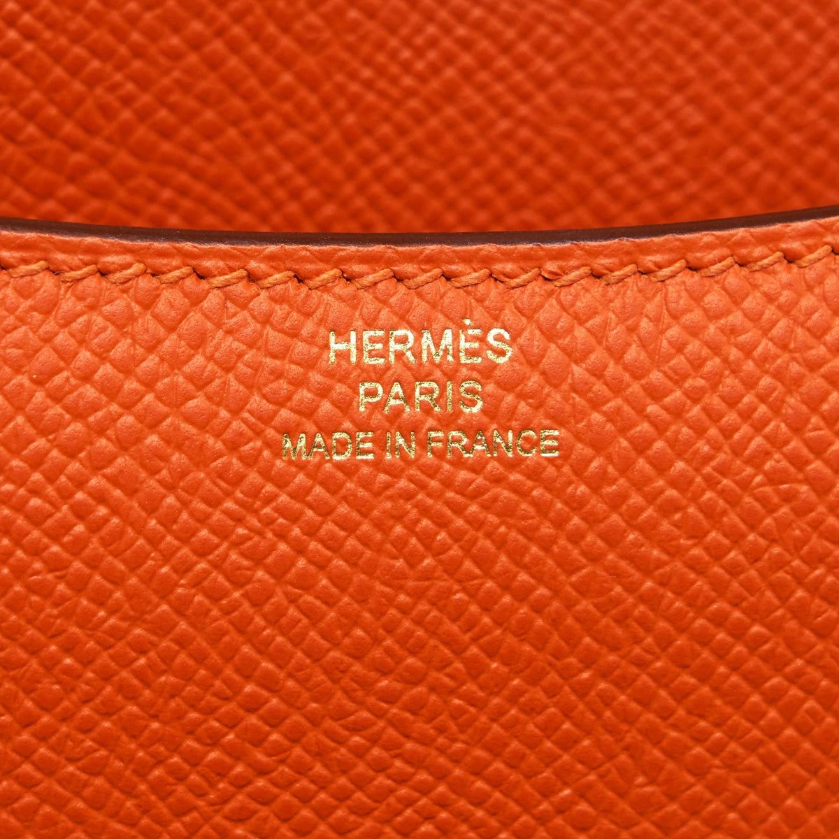 HERMES MINI CONSTANCE EPSOM 9J FEU GHW
