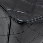 CHANEL VINTAGE CLASSIC FLAP JUMBO BAG CALFSKIN BLACK GHW