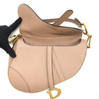 DIOR SADDLE BAG CALFSKIN M50P BLUSH GHW