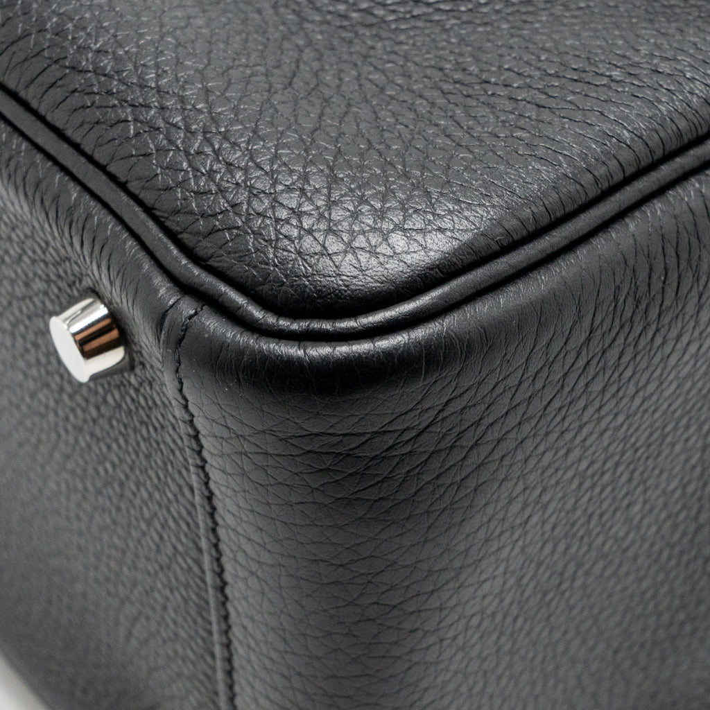 Hermes Lindy 26 Clemence Black SHW