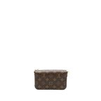 LOUIS VUITTON FELICIE STRAP&GO MONOGRAM CANVAS GHW