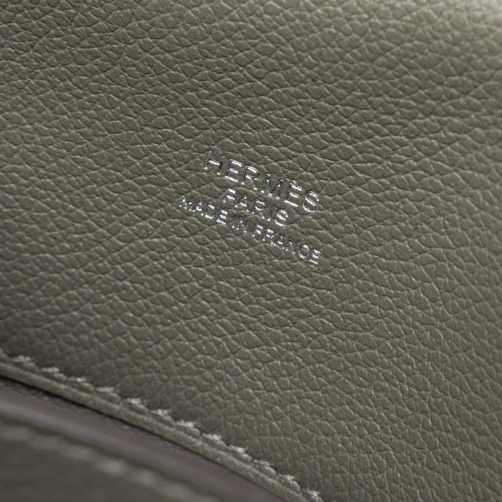 Hermes Mini Roulis Evercolor Gris Meyer SHW