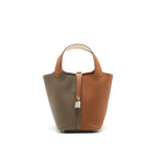 Hermes picotin 18 Lock bag Gold/ Etoupe/ Nata SHW