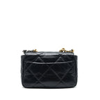 CHANEL SMALL 19 BAG BLACK GHW