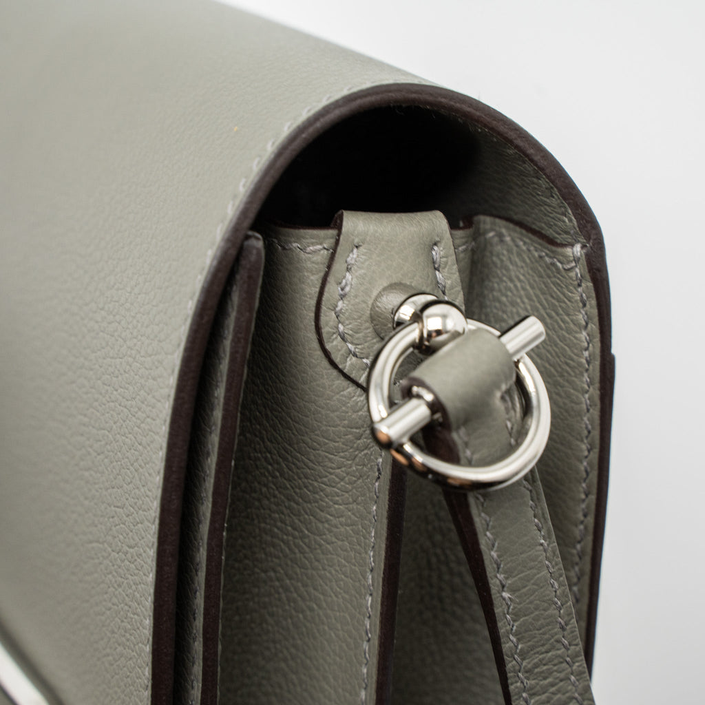 Hermes Mini Roulis Evercolor Gris Meyer SHW