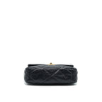 CHANEL SMALL 19 BAG BLACK GHW