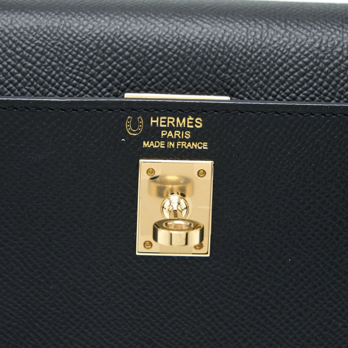 HERMES KELLY 25 SPECIAL ORDER EPSOM BLACK/ ROUGE H GHW