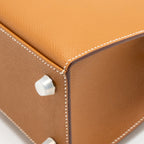 Hermes Kelly 25 Epsom Gold SHW