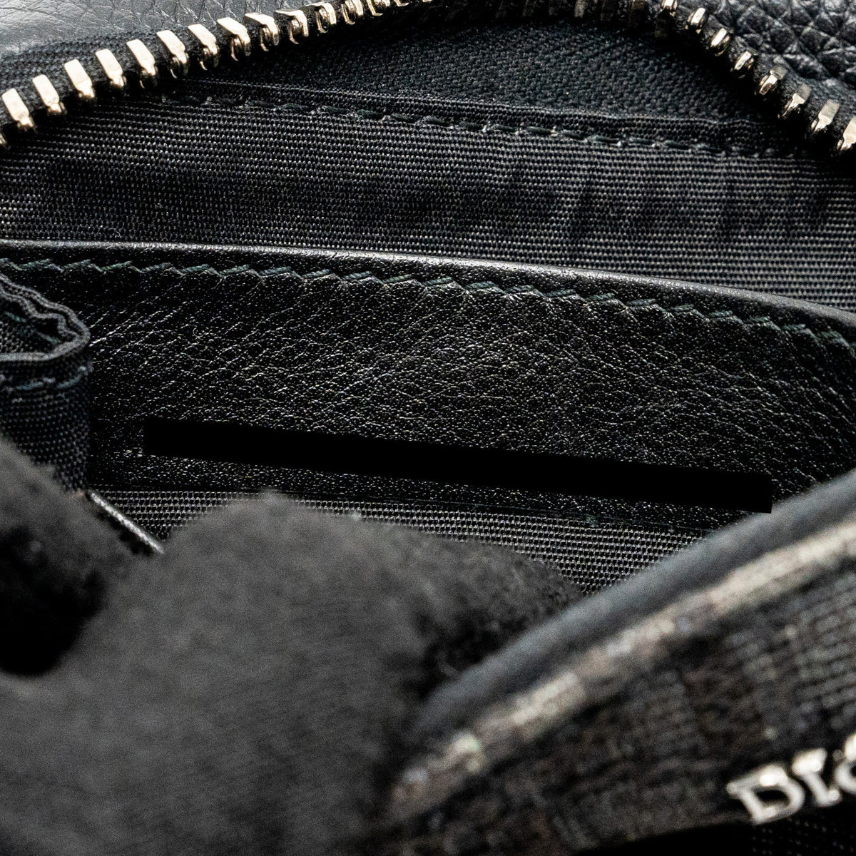 DIOR POUCH WITH STRAP BLACK DIOR OBLIQUE JACQUARD SHW