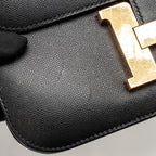 Hermes Constance 24 epsom black GHW