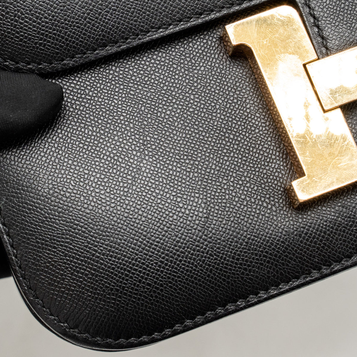 Hermes Constance 24 epsom black GHW