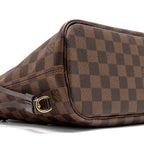 LOUIS VUITTON NEVERFULL PM DAMIER EBENE CANVAS GHW