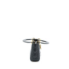 DIOR MINI LADY DIOR LAMBSKIN BLACK GHW