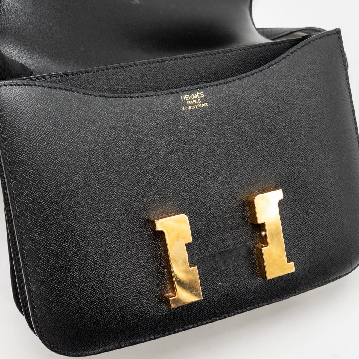 Hermes Constance 24 epsom black GHW
