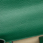 GUCCI DIONYSUS SHOULDER BAG CALFSKIN GREEN GHW