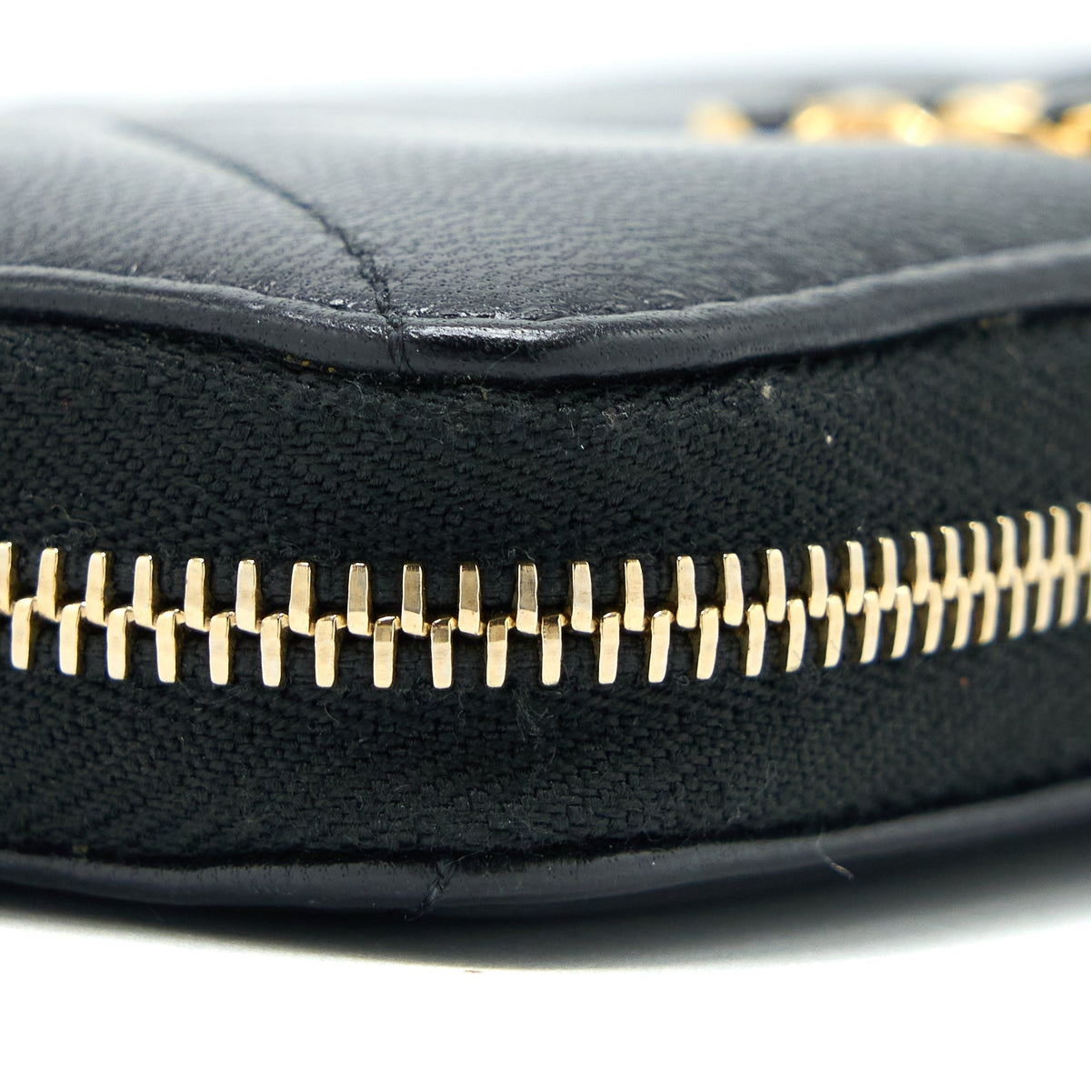 CHANEL 19 ZIP WALLET GOATSKIN BLACK GHW