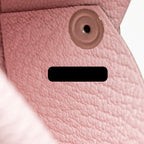 HERMES CALVI CARD HOLDER CHEVRE MYSORE ROSE DARLING SHW