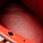 Hermes birkin 35 togo rouge vif GHW